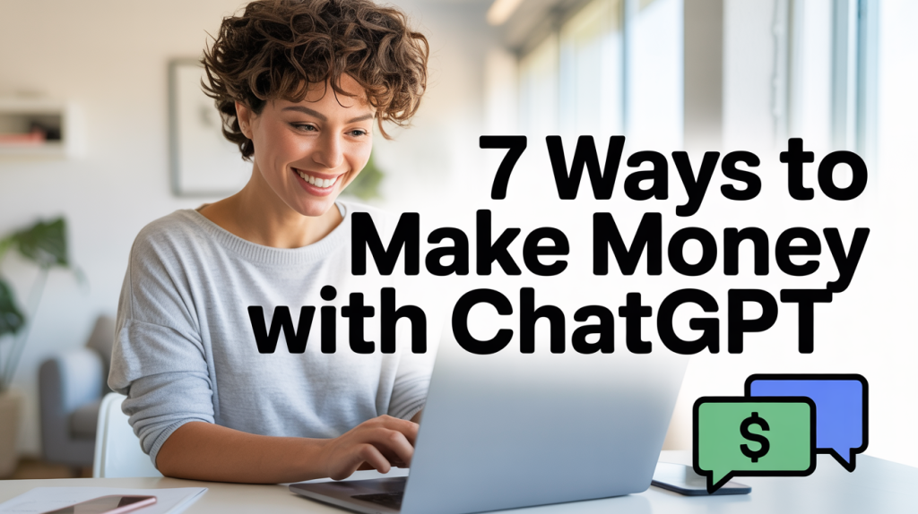 Stop Being Broke: 7 Lazy Ways to Make $1,000+ Monthly with ChatGPT (No Skills Required!)