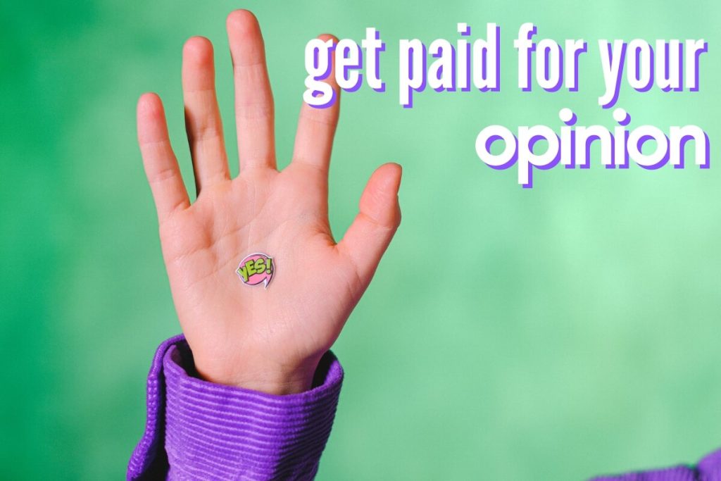 How To Get Paid For Your Opinion (Make $10+ per hour)